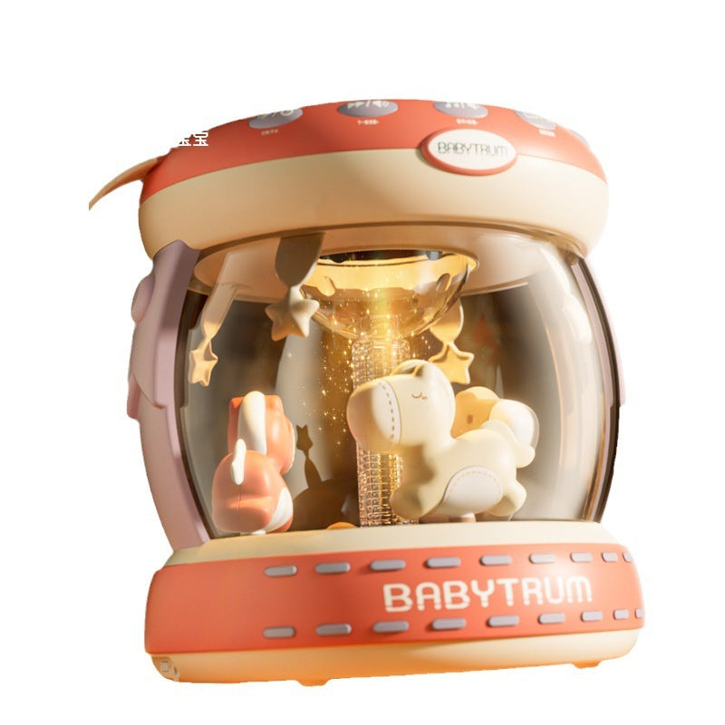 Children's Carousel Park Hand Drum Toy Early Childhood Education