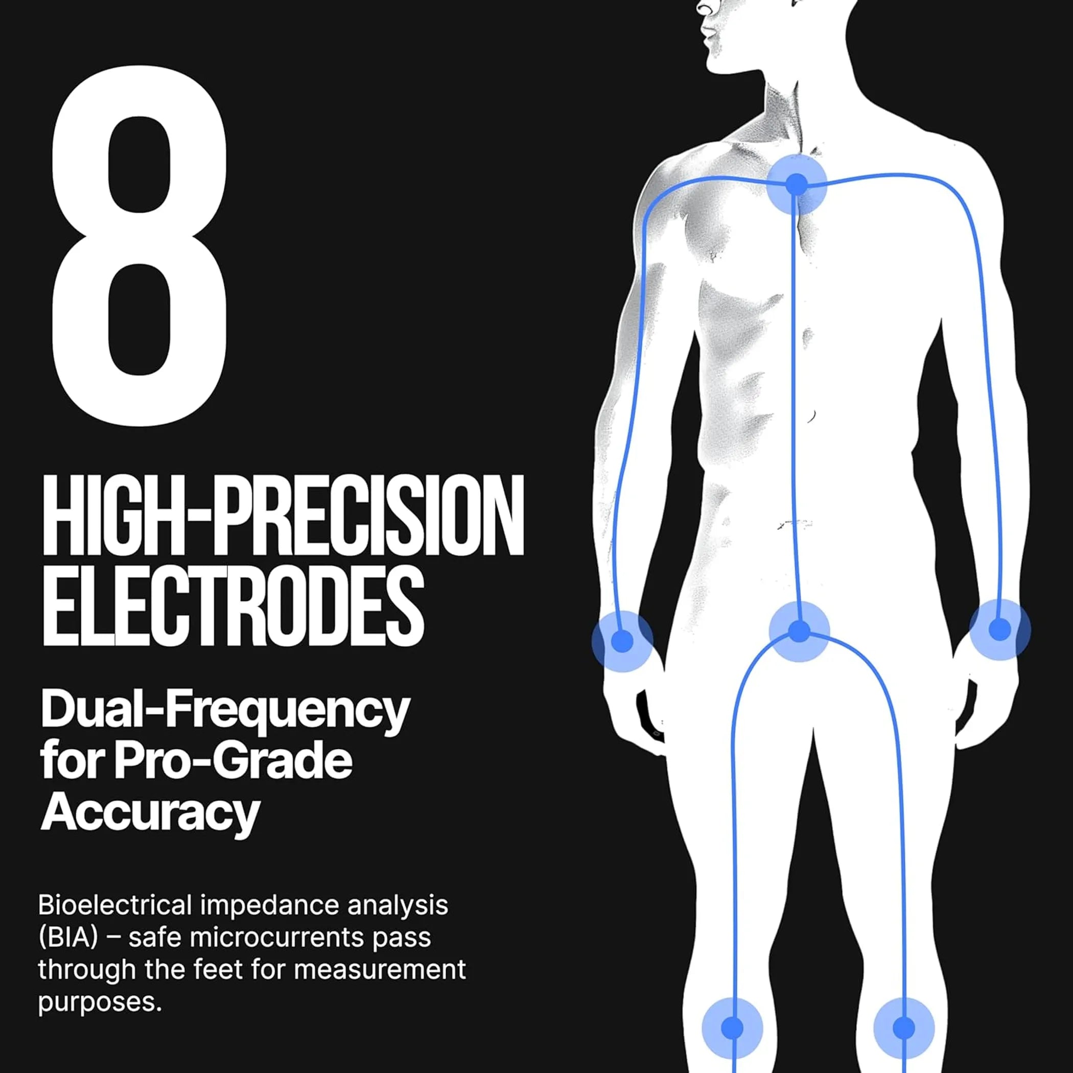 Professional 56 Metrics Smart Body Composition Scale with WiFi