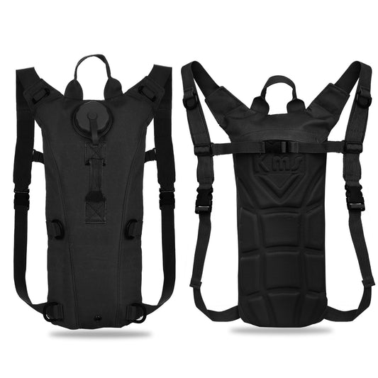 iMounTEK Tactical Hydration Pack 3L Water Bladder Adjustable Water Drink Backpack for Hiking Cycling Climbing Running