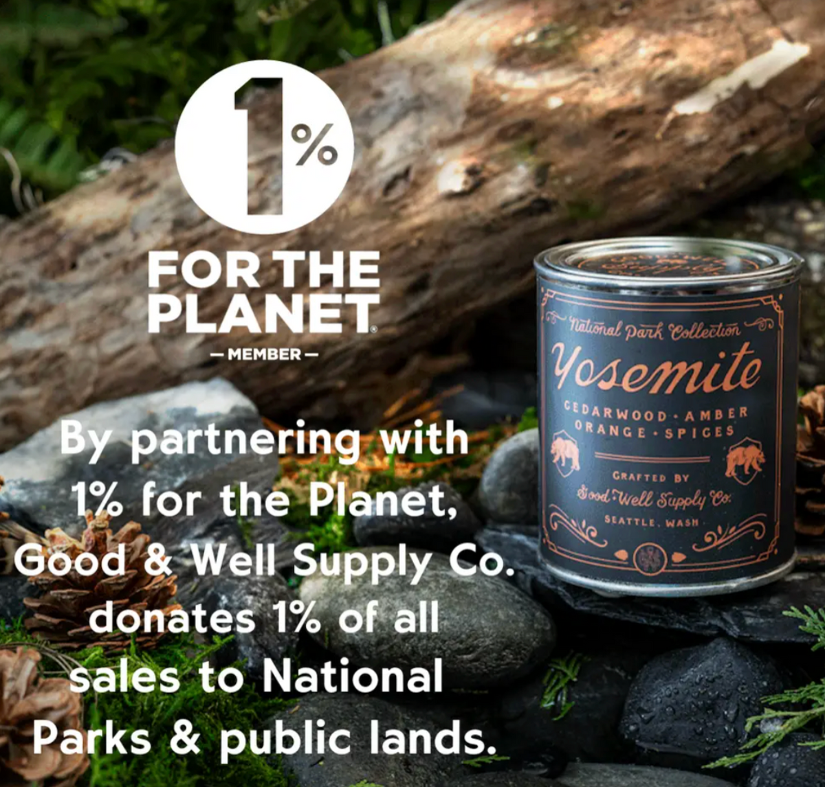Lassen Volcanic National Park Candle
