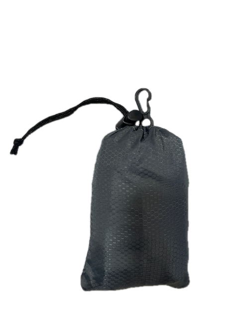 Gray polyester day pack